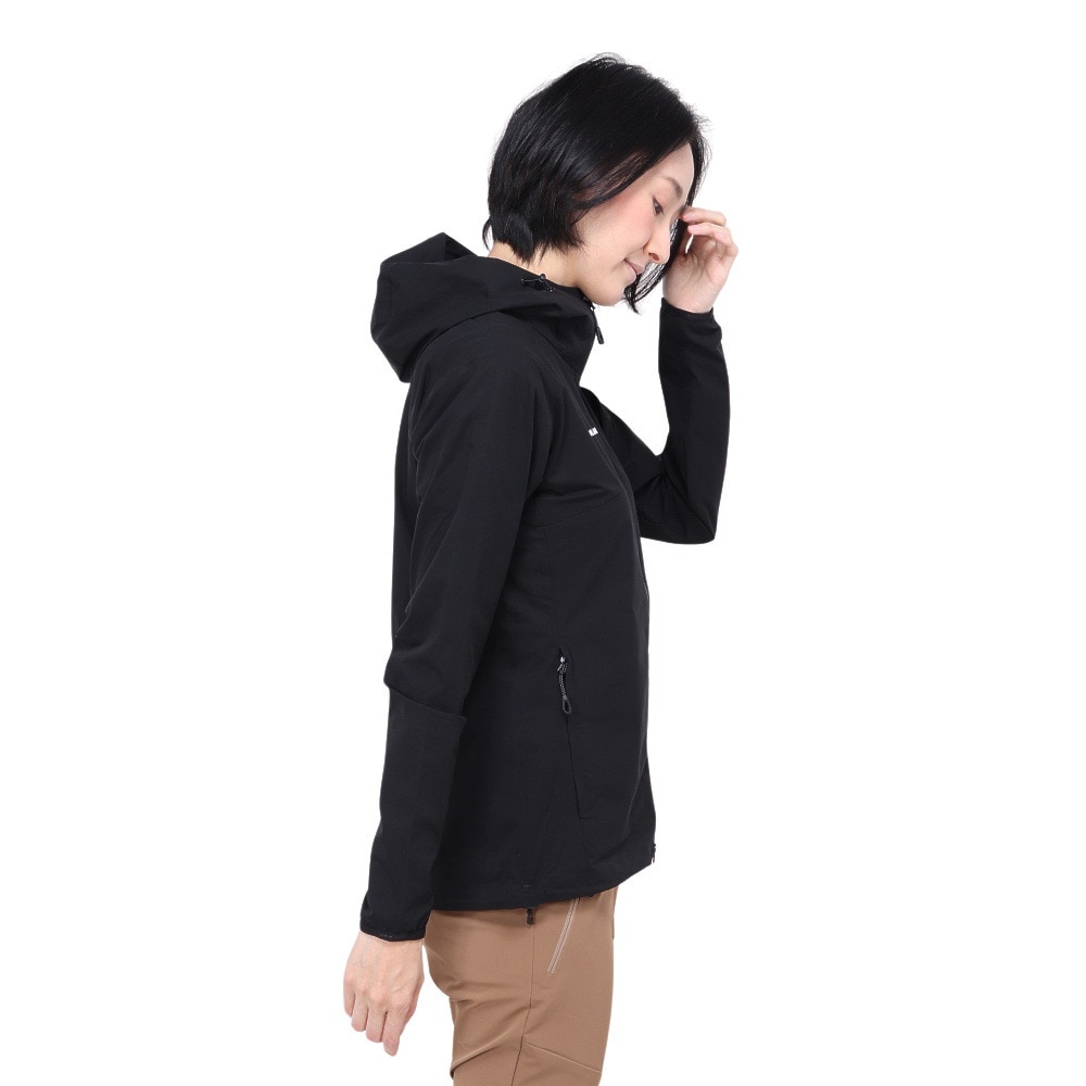 マムート（MAMMUT）（レディース）EUROサイズ アウター ジャケット GRANITE SO フーディジャケット AF Women 1011-00332-0047 ブラック