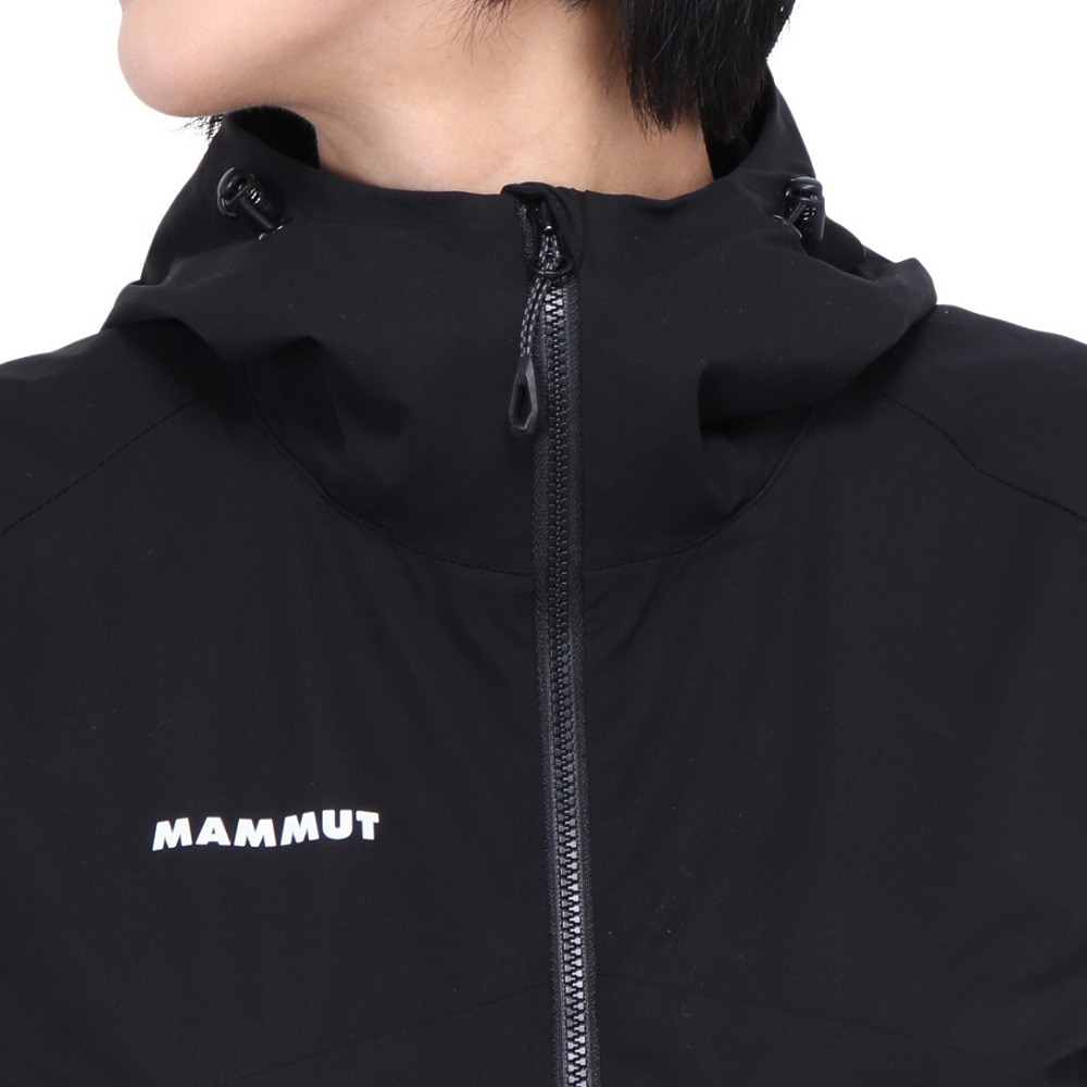 マムート（MAMMUT）（レディース）EUROサイズ アウター ジャケット GRANITE SO フーディジャケット AF Women 1011-00332-0047 ブラック