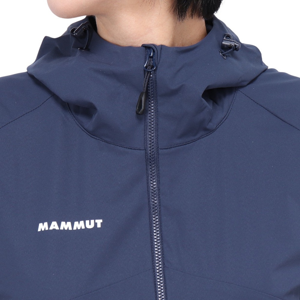 マムート（MAMMUT）（レディース）アウター ジャケット GRANITE SO フーディジャケット AF Women 1011-00332-5899 ネイビー