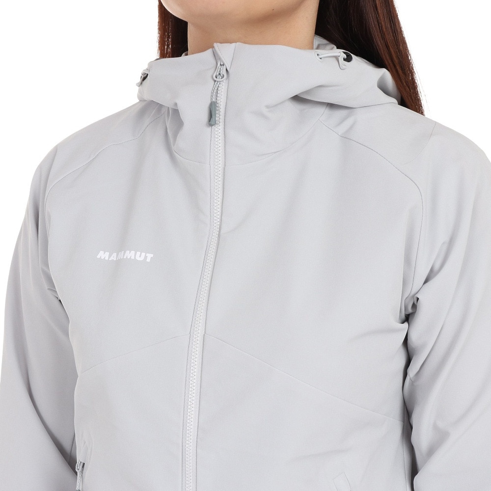 MAMMUT レディースフード付きジャケット XS グレー マムート（MAMMUT）（レディース）EUROサイズ アウター