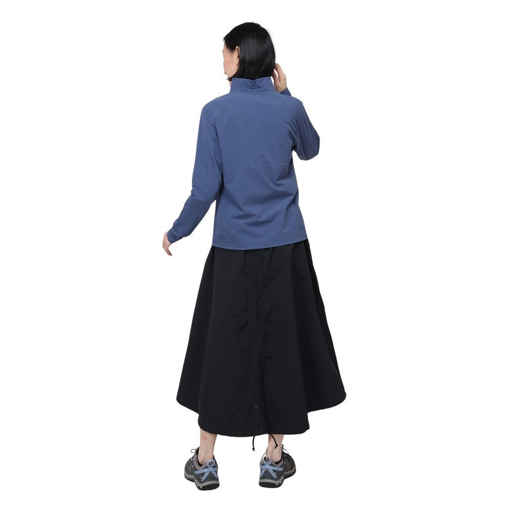 ジャックウルフスキン（JackWolfskin）（レディース）アウター ジャケット プレライト ソフトシェルジャケット 5033071- 1292 パープル 吸汗速乾