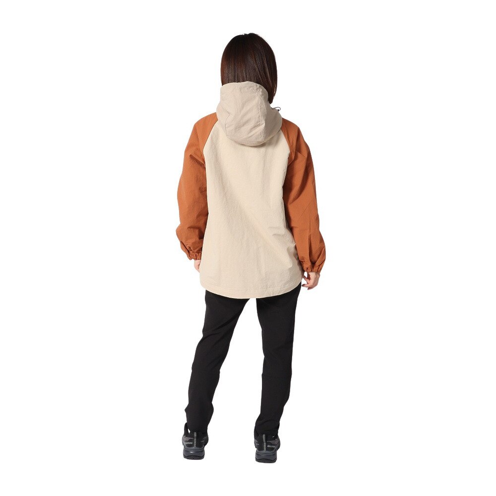 クリフメイヤー（KRIFF MAYER）（レディース）アウター 撥水シェル ジャケット 2414417LX:45:ORANGE オレンジ くすみカラー 上品