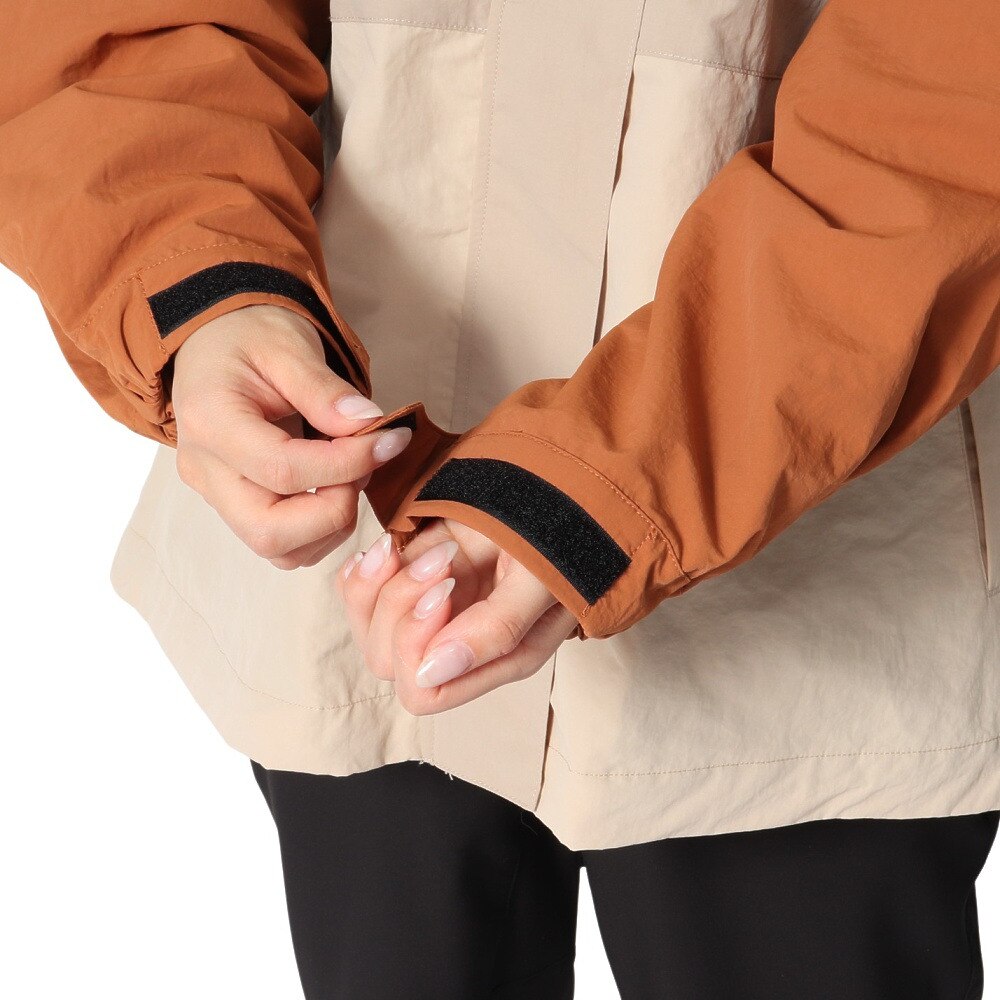 クリフメイヤー（KRIFF MAYER）（レディース）アウター 撥水シェル ジャケット 2414417LX:45:ORANGE オレンジ くすみカラー 上品