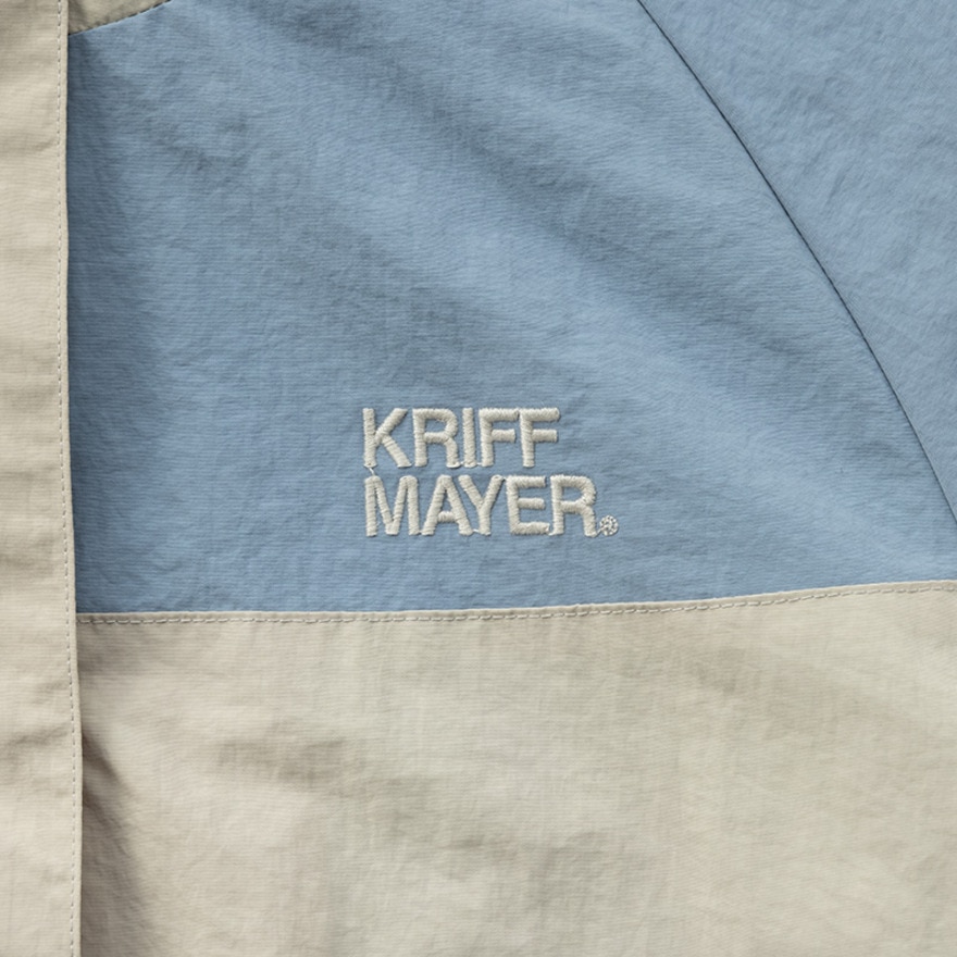 クリフメイヤー（KRIFF MAYER）（レディース）アウター 撥水シェル ジャケット 2414417LX:73:L/BLUE ブルー くすみカラー