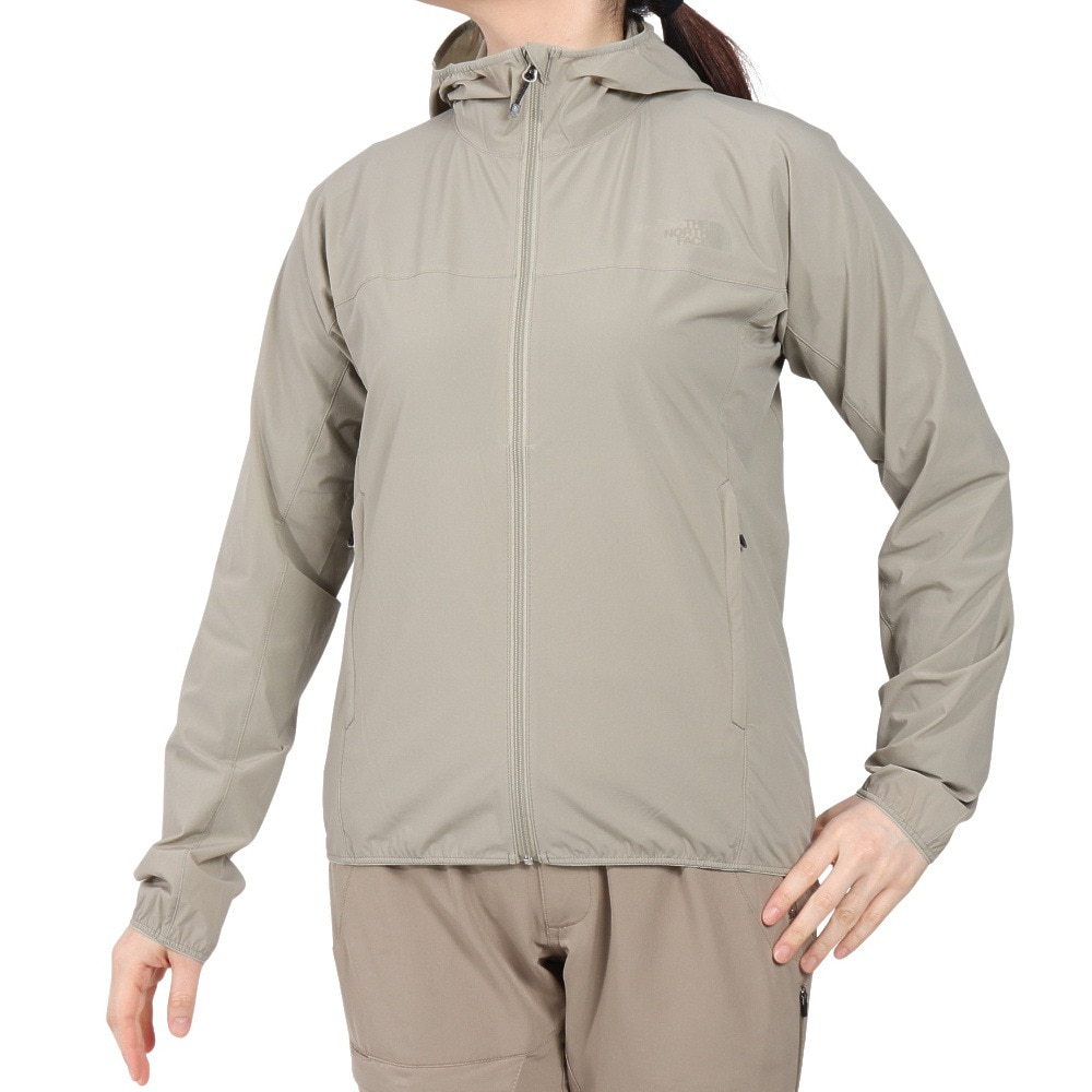 ザ・ノース・フェイス（THE NORTH FACE）（レディース）アウター ジャケット マウンテンソフトシェルフーディ NPW22401 CL