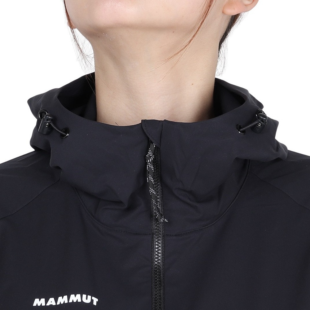 マムート（MAMMUT）（レディース）アウター グラナイト ソフトシェル フーデッド ジャケット アジアンフィット 1011-00333-0001