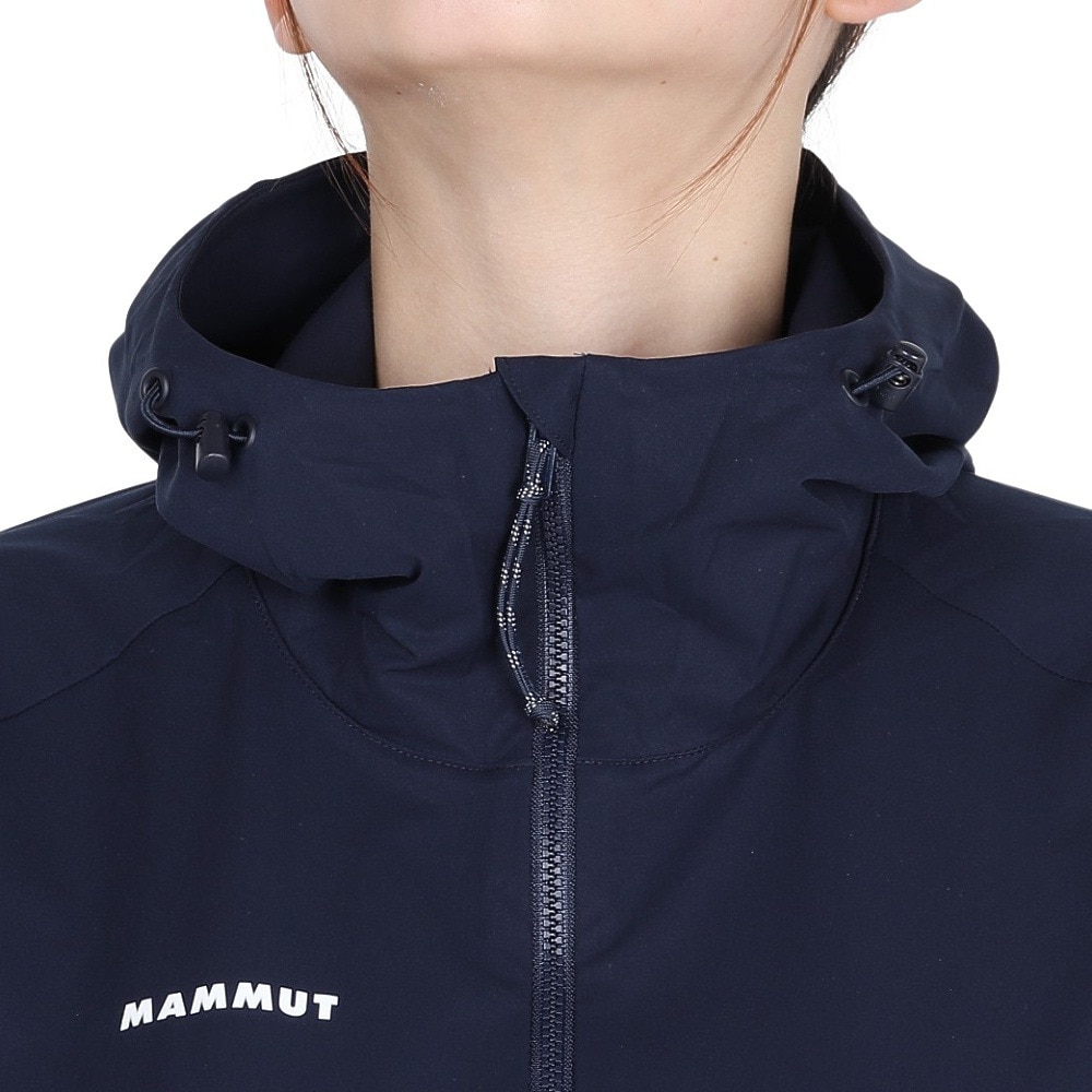マムート（MAMMUT）（レディース）アウター グラナイト ソフトシェル フーデッド ジャケット アジアンフィット 1011-00333-5118