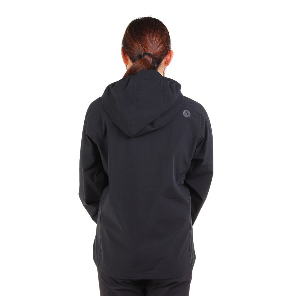 マーモット（Marmot）（レディース）アウター ウィンドブレーカー イーズワン ジャケット TSFWR205-M001 ブラック ストレッチ 撥水