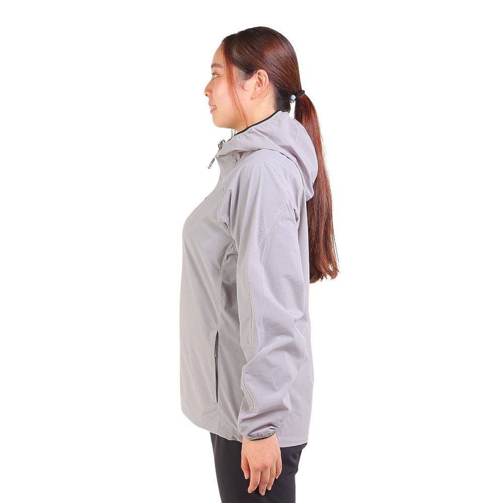 マーモット（Marmot）（レディース）アウター ウィンドブレーカー イーズワン ジャケット TSFWR205-M005 グレー ストレッチ 撥水