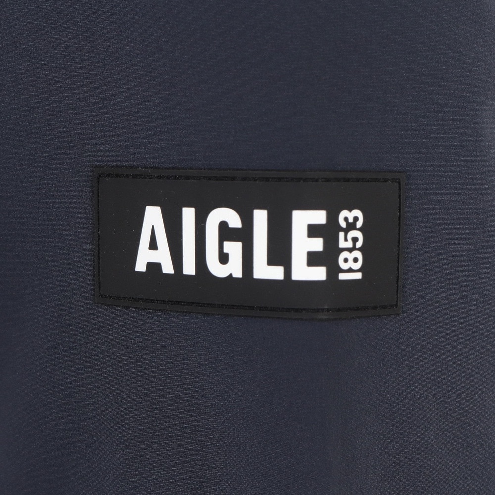 エーグル（AIGLE）（レディース）レインウェア レインコート ロングフーデッドジャケット ZBFAC45-007 ネイビー
