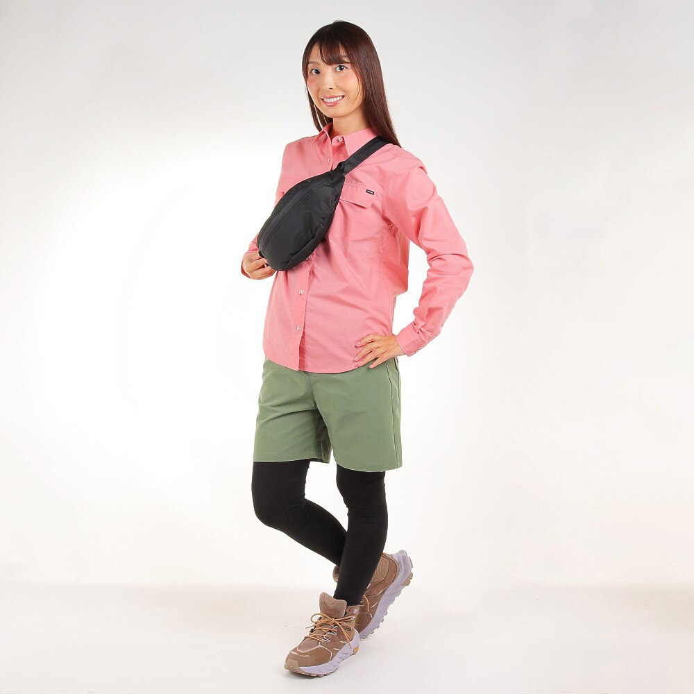 マーモット（Marmot）（レディース）長袖シャツ ウィメンズ ティーシーリップ ロングスリーブシャツ TOWRJB75 PK ピンク★★★