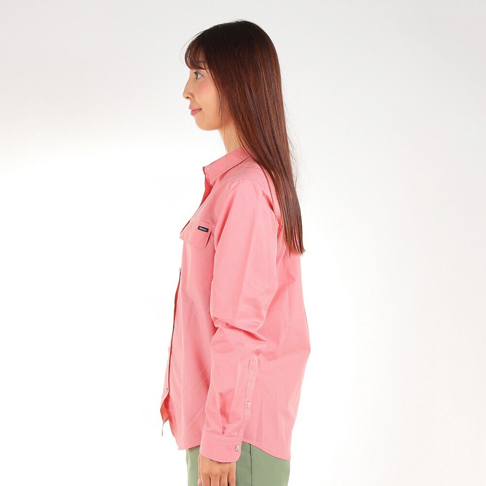 マーモット（Marmot）（レディース）長袖シャツ ウィメンズ ティーシーリップ ロングスリーブシャツ TOWRJB75 PK ピンク★★★