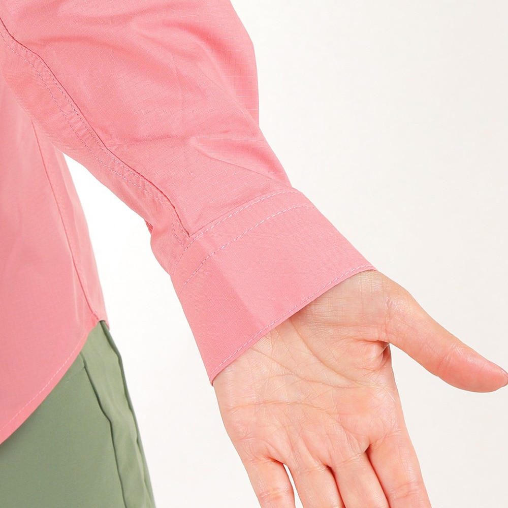 マーモット（Marmot）（レディース）長袖シャツ ウィメンズ ティーシーリップ ロングスリーブシャツ TOWRJB75 PK ピンク★★★