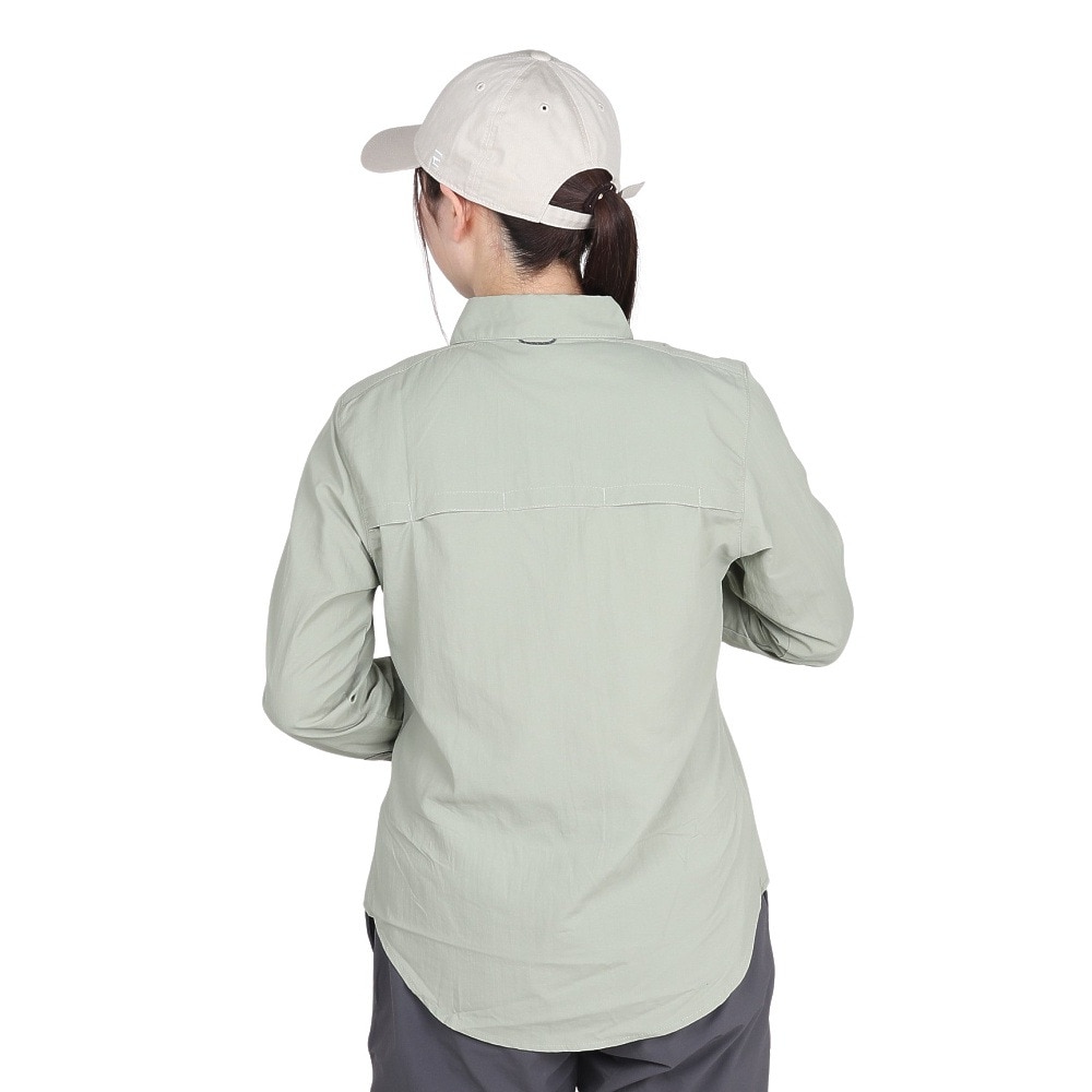 コロンビア（Columbia）（レディース）シルバーリッジプラス3.0 長袖シャツ AR0356 348