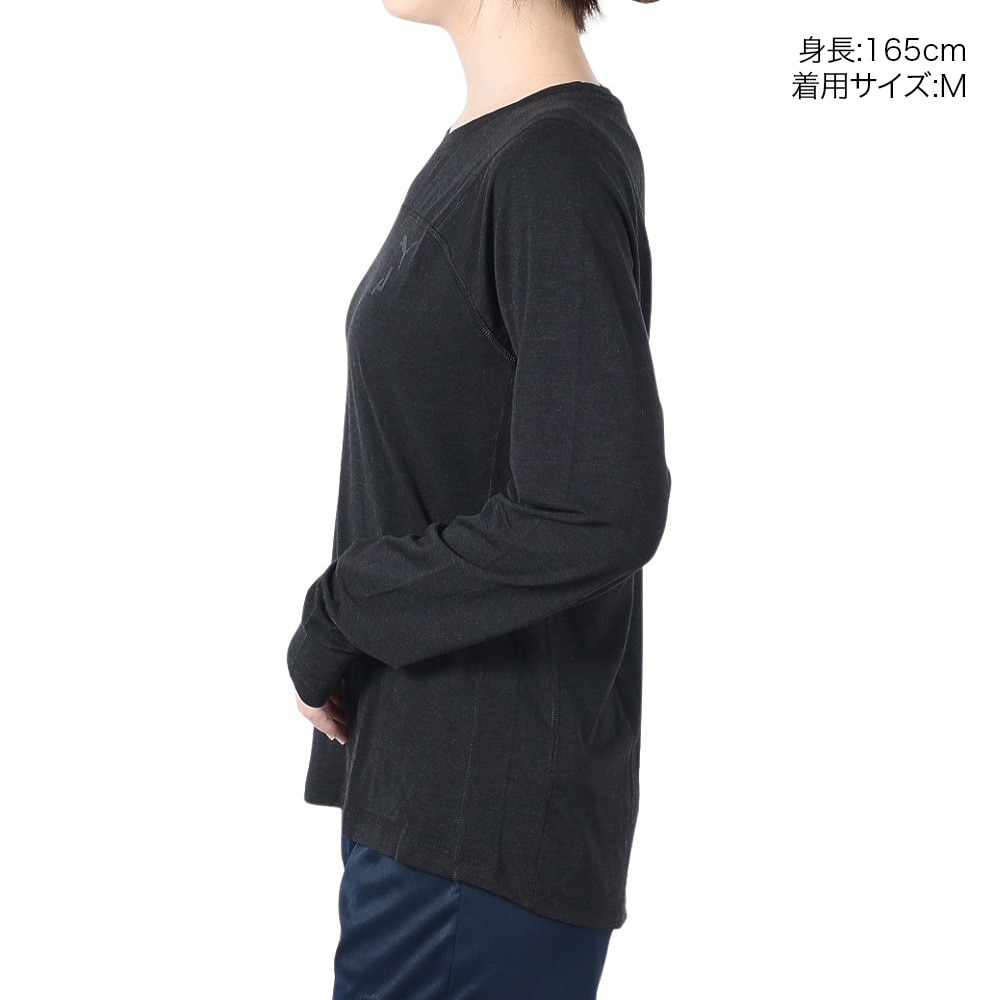 プーマ（PUMA）（レディース）長袖シャツ SEASONS ウール ロングスリーブTシャツ 52497201