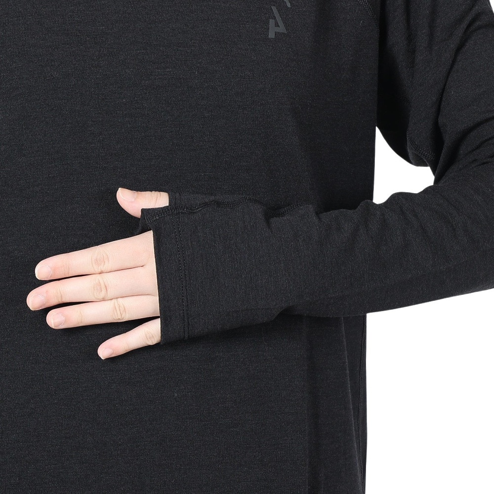プーマ（PUMA）（レディース）長袖シャツ SEASONS ウール ロングスリーブTシャツ 52497201