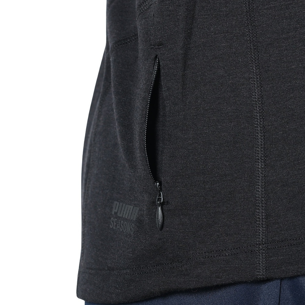 プーマ（PUMA）（レディース）長袖シャツ SEASONS ウール ロングスリーブTシャツ 52497201