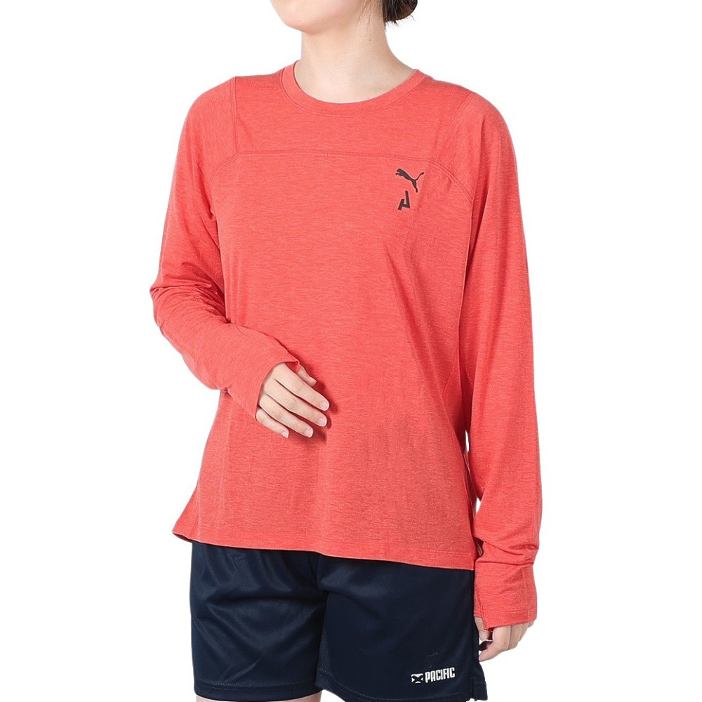 プーマ（PUMA）（レディース）長袖シャツ SEASONS ウール ロングスリーブTシャツ 52497225