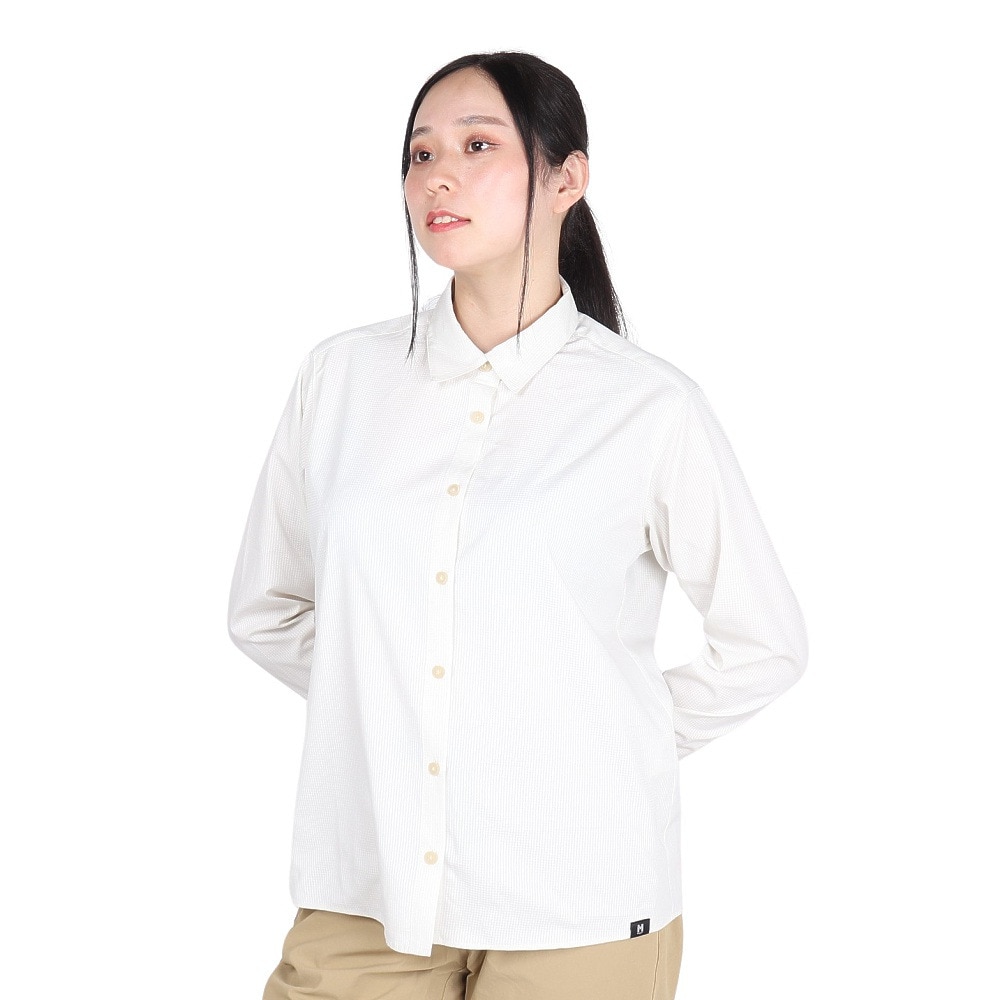ミレー（Millet）（レディース）長袖シャツ ARPI SHIRT II ロングスリーブ MIV02095-N8014