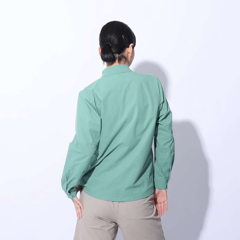 ロジャーエーガー（ROGEREGGER）（レディース）長袖シャツ ベルクシャツ RE24SHY5620013 MNT