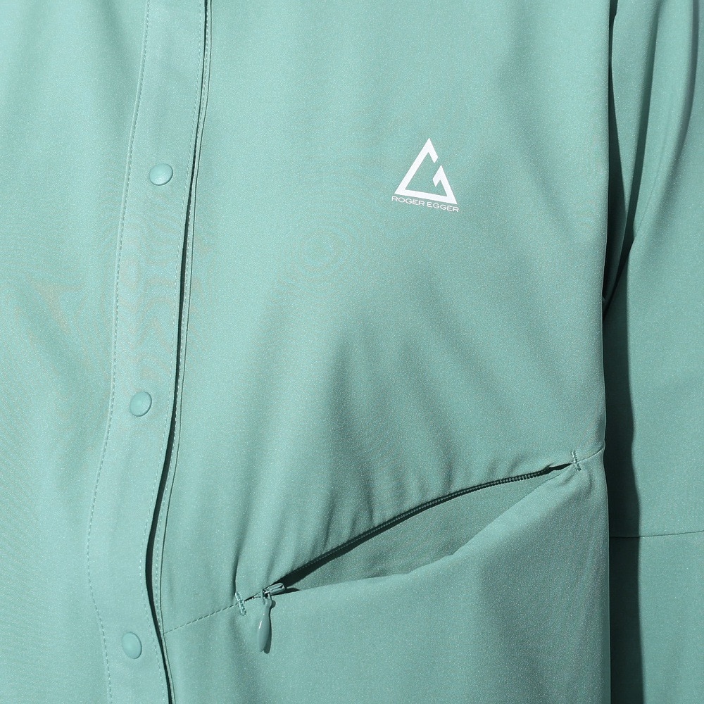 ロジャーエーガー（ROGEREGGER）（レディース）長袖シャツ ベルクシャツ RE24SHY5620013 MNT