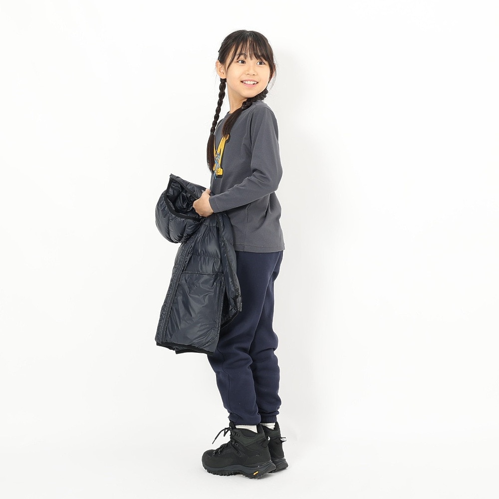 マーモット（Marmot）（キッズ）キッズ 長袖 イニシャルマーヴィンTシャツ TSAKC111-DGRAY 速乾