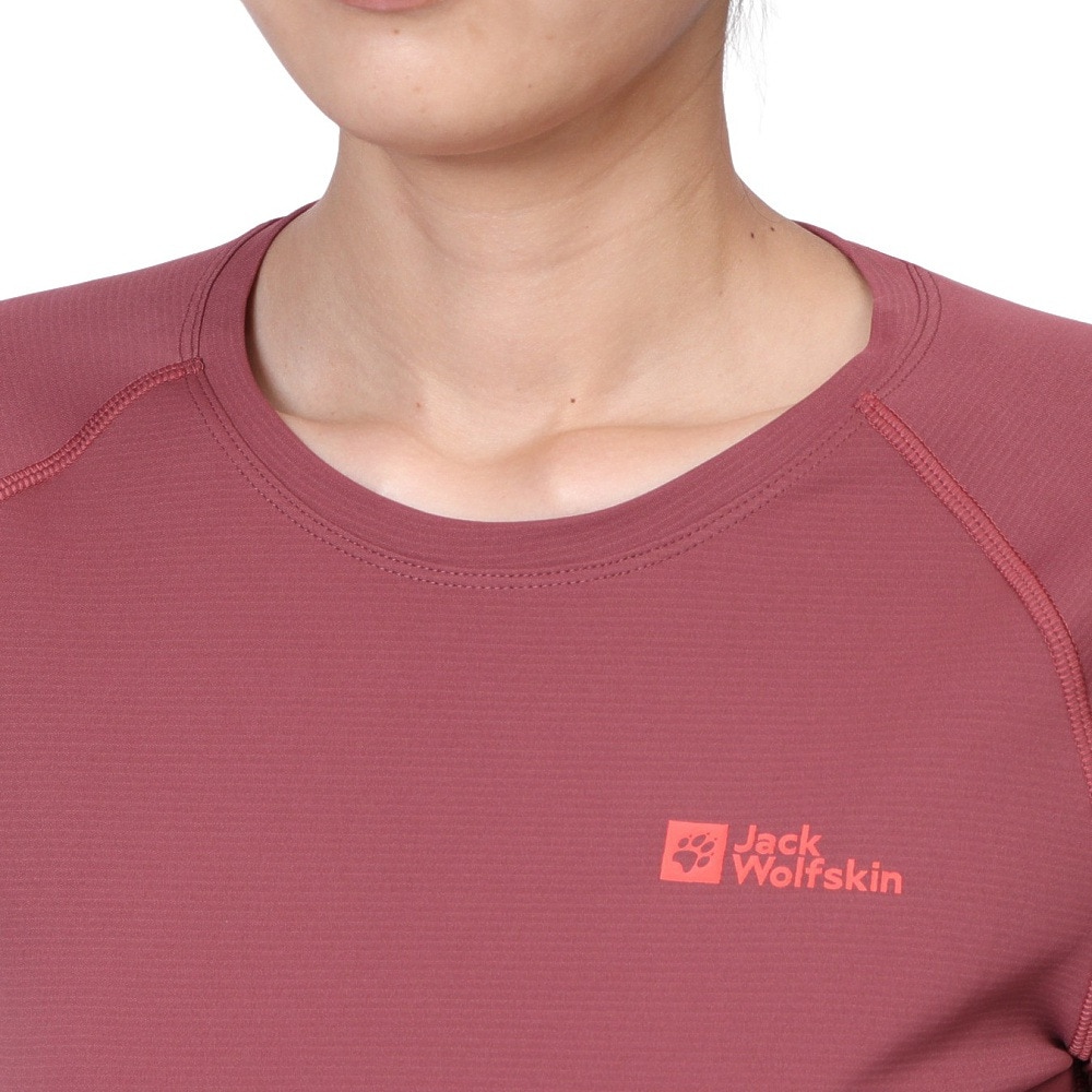 ジャックウルフスキン（JackWolfskin）（レディース）長袖シャツ インフィニットライト ベースレイヤー A60321-J0128