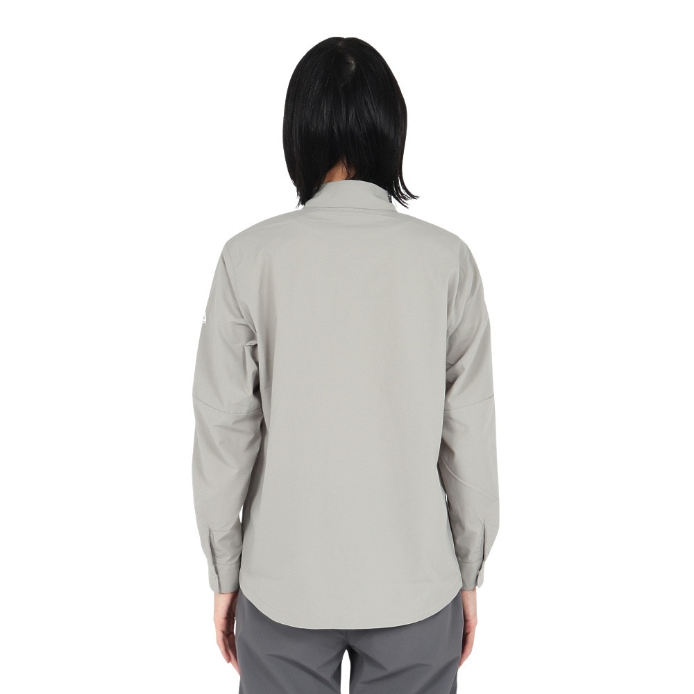 ロジャーエーガー（ROGEREGGER）（レディース）長袖シャツ UL ベルクシャツ RE25SHY5620011 SBEG