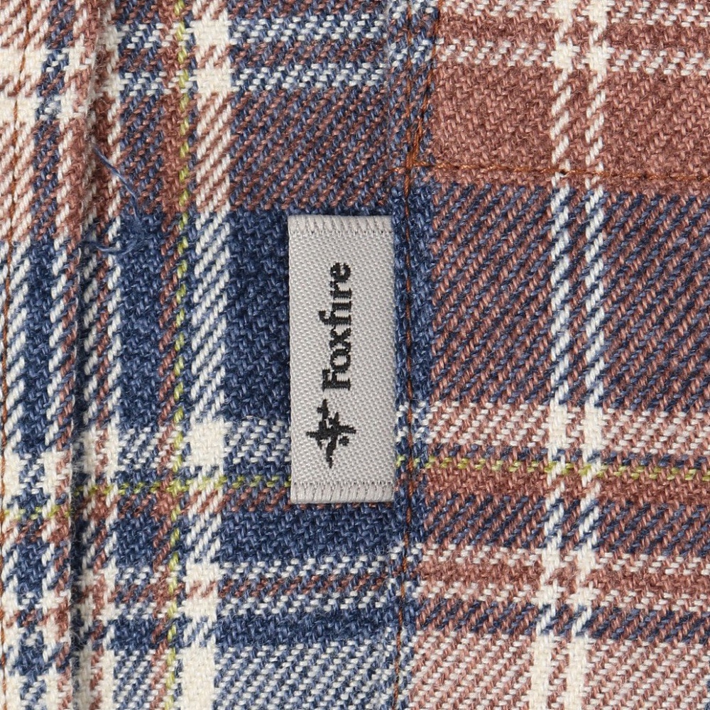 Foxfire（フォックスファイヤー）（レディース）長袖シャツ TSメランジチェックシャツ 8112577-003