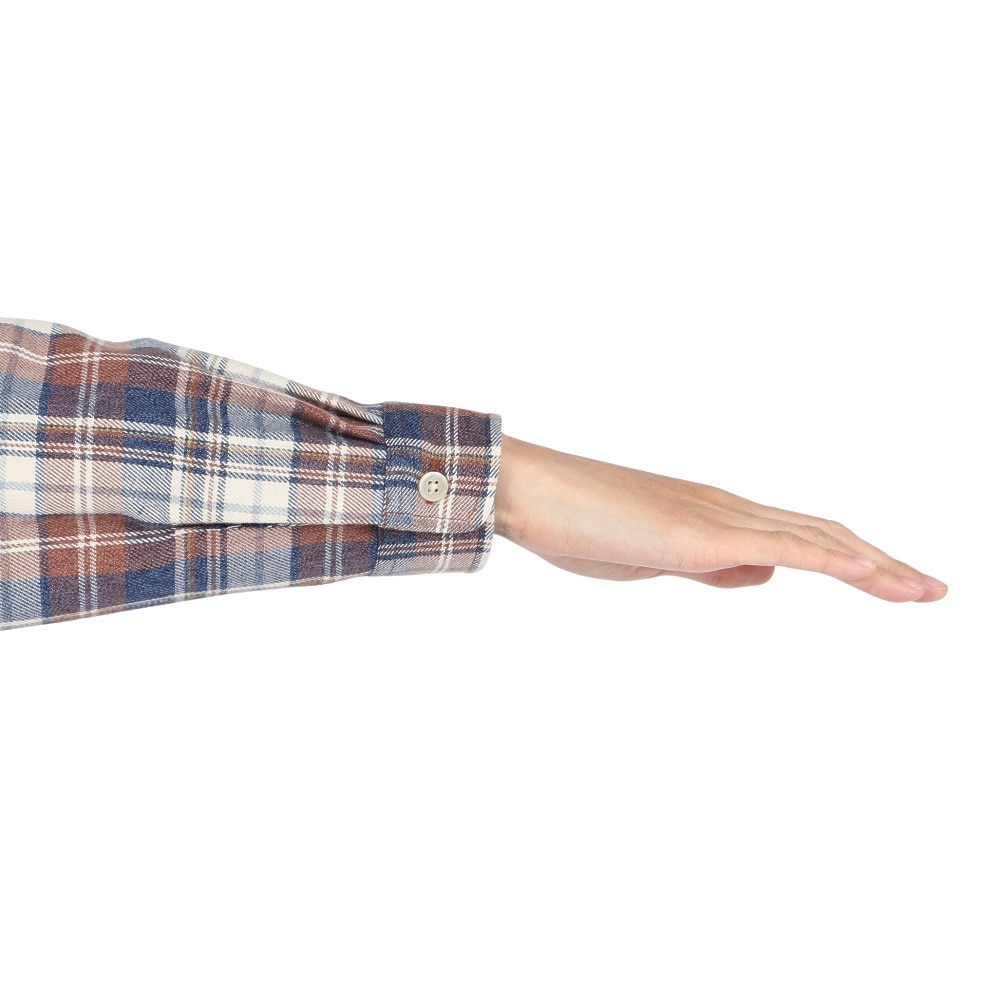 Foxfire（フォックスファイヤー）（レディース）長袖シャツ TSメランジチェックシャツ 8112577-003