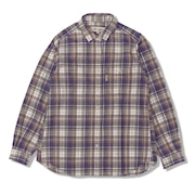 (レディース)長袖シャツ TSメランジチェックシャツ 8112577-003