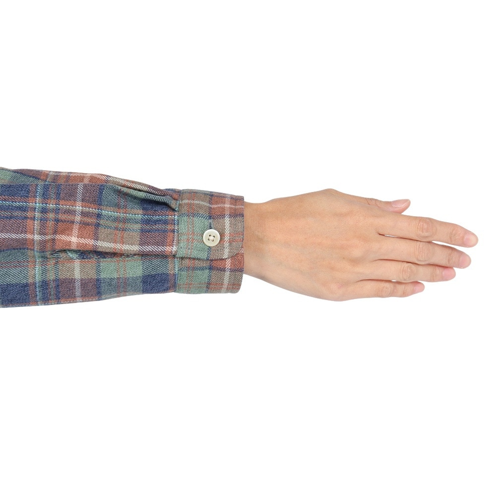 Foxfire（フォックスファイヤー）（レディース）長袖シャツ TSメランジチェックシャツ 8112577-246