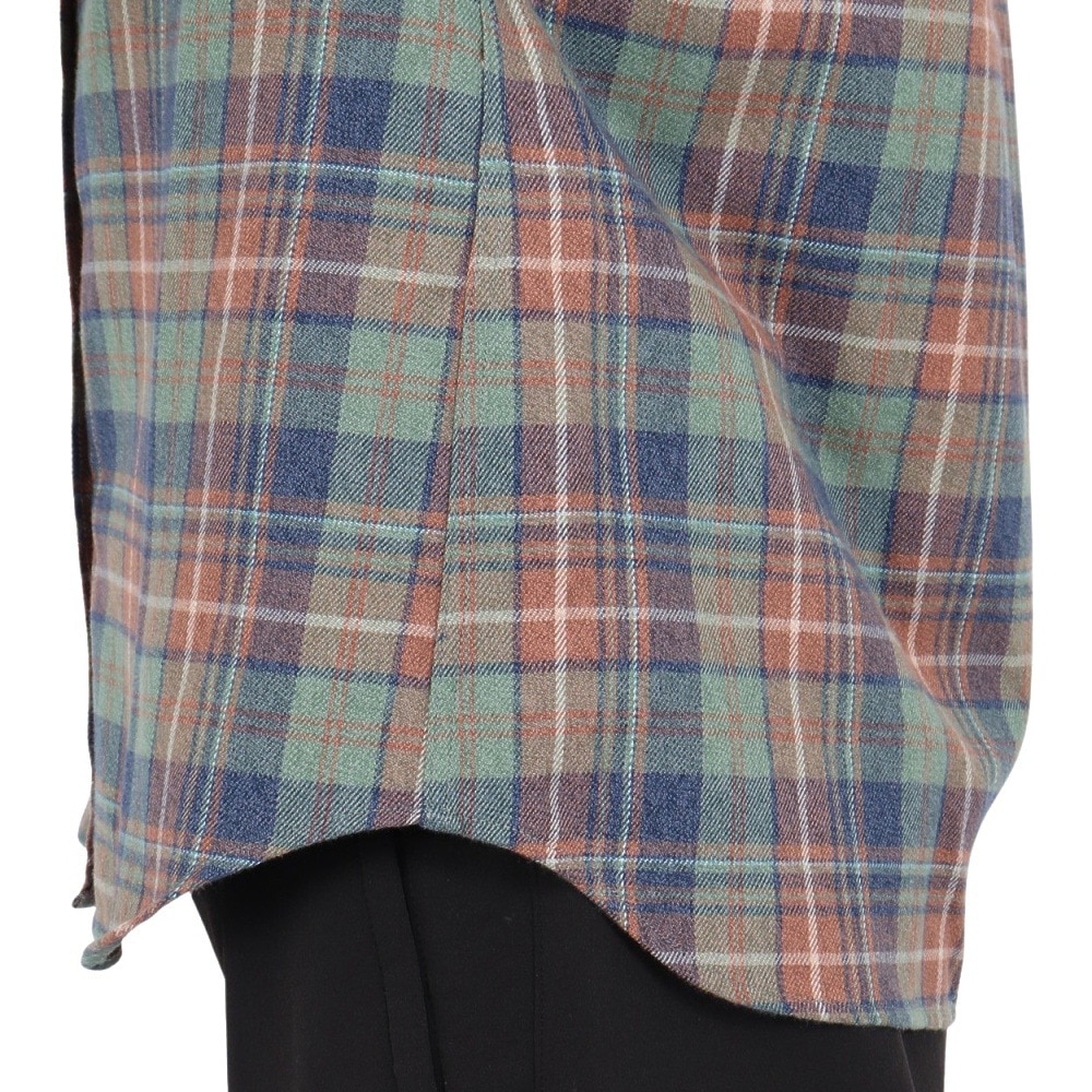 Foxfire（フォックスファイヤー）（レディース）長袖シャツ TSメランジチェックシャツ 8112577-246