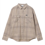 (レディース)長袖 チェックシャツ フェリスマウンテン ロングスリーブシャツ PL1382 609 UVカット