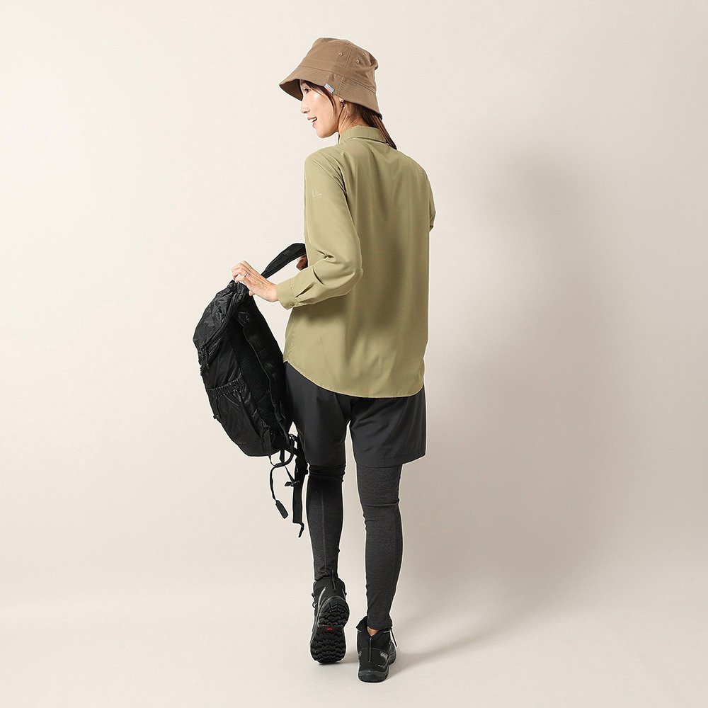 ロジャーエーガー（ROGEREGGER）（レディース）ULハイク 長袖シャツ RE26SHY5610058 TAN