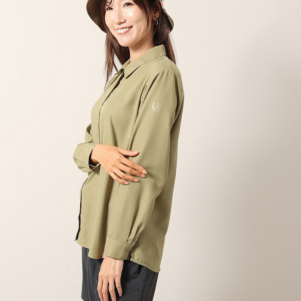 ロジャーエーガー（ROGEREGGER）（レディース）ULハイク 長袖シャツ RE26SHY5610058 TAN
