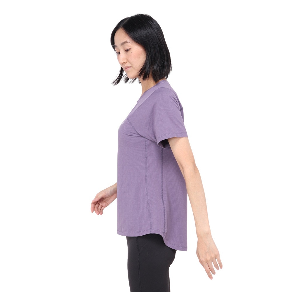 プーマ（PUMA）（レディース）接触冷感 ランニング シーズンズ COOLCELL トレイルランニング 半袖 Tシャツ 52323861 パープル
