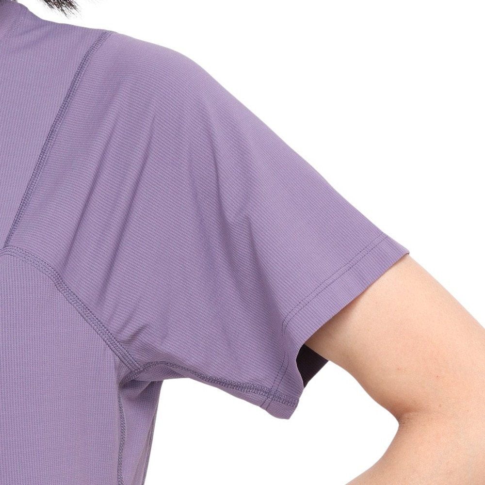プーマ（PUMA）（レディース）接触冷感 ランニング シーズンズ COOLCELL トレイルランニング 半袖 Tシャツ 52323861 パープル