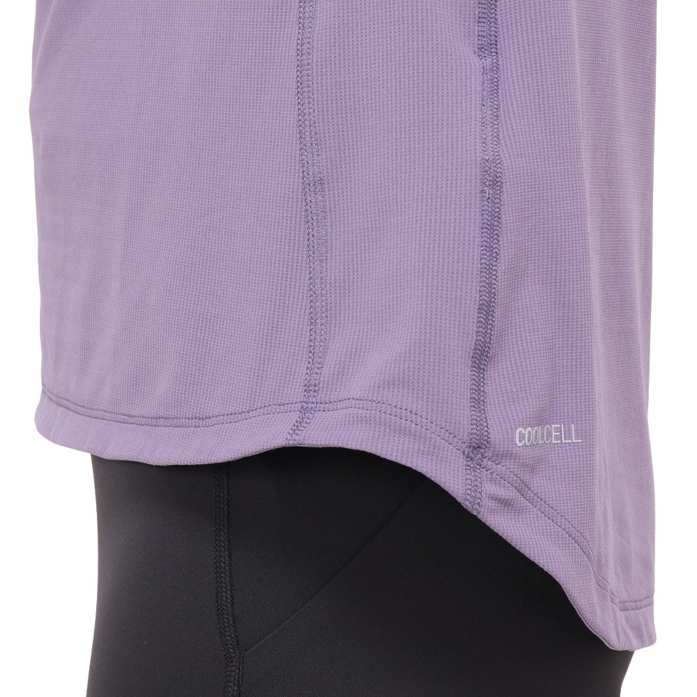 プーマ（PUMA）（レディース）接触冷感 ランニング シーズンズ COOLCELL トレイルランニング 半袖 Tシャツ 52323861 パープル