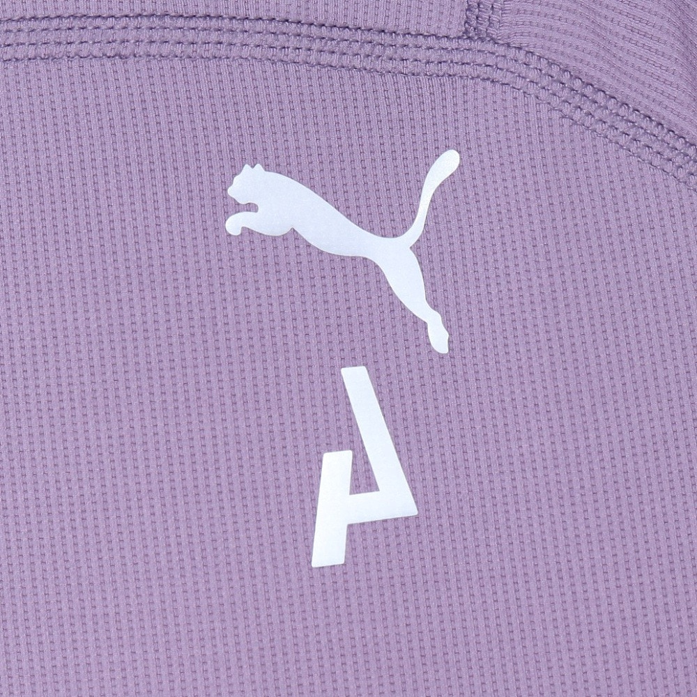 プーマ（PUMA）（レディース）接触冷感 ランニング シーズンズ COOLCELL トレイルランニング 半袖 Tシャツ 52323861 パープル