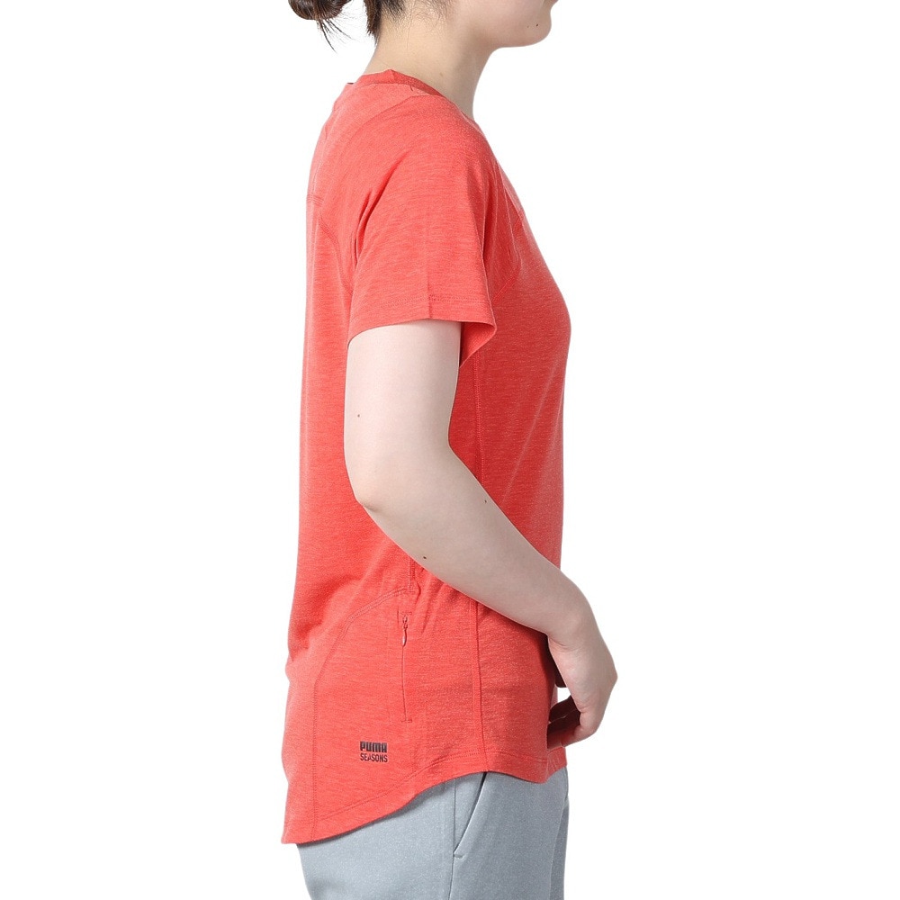 プーマ（PUMA）（レディース）半袖シャツ SEASONS ウール ショートスリーブTシャツ 52413025