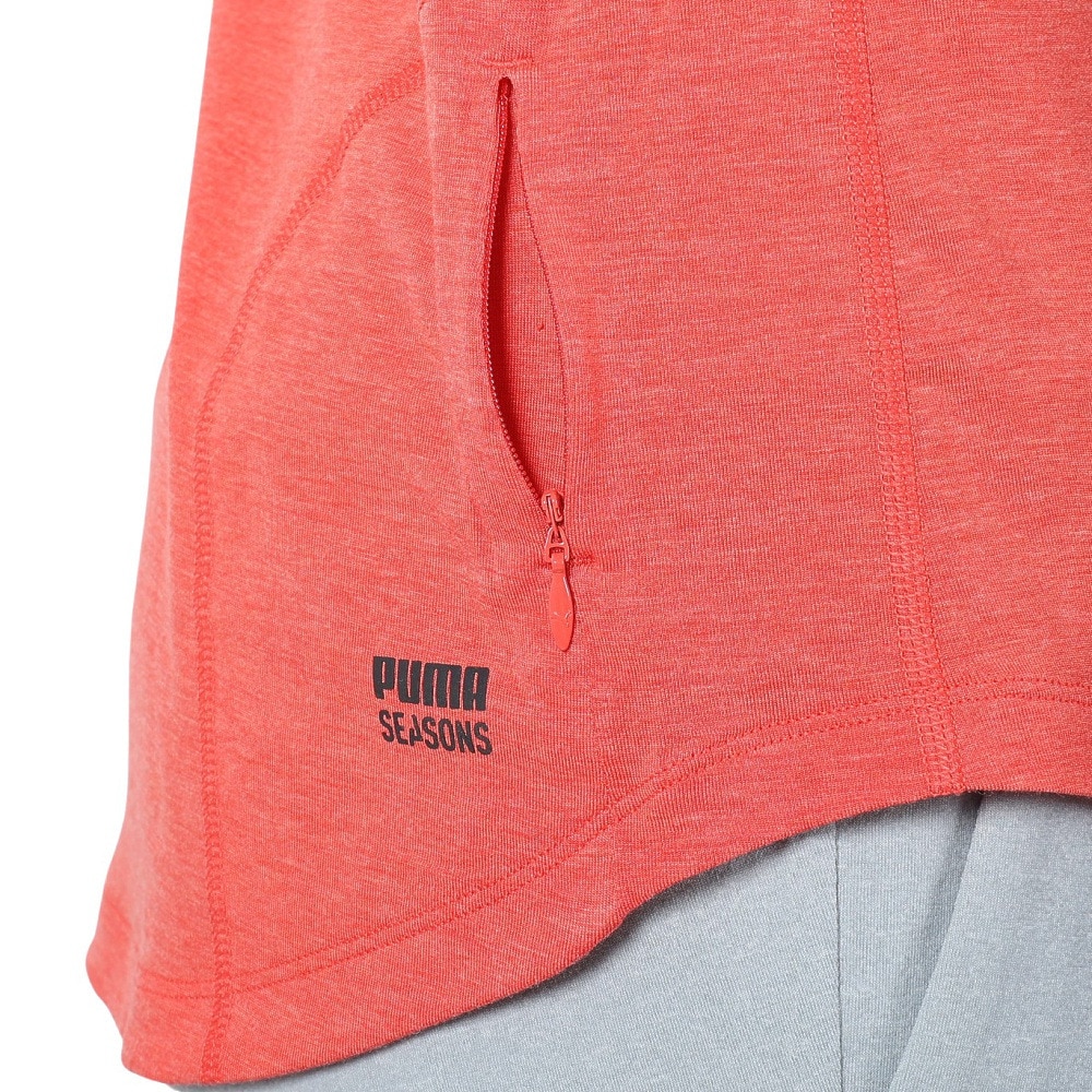 プーマ（PUMA）（レディース）半袖シャツ SEASONS ウール ショートスリーブTシャツ 52413025