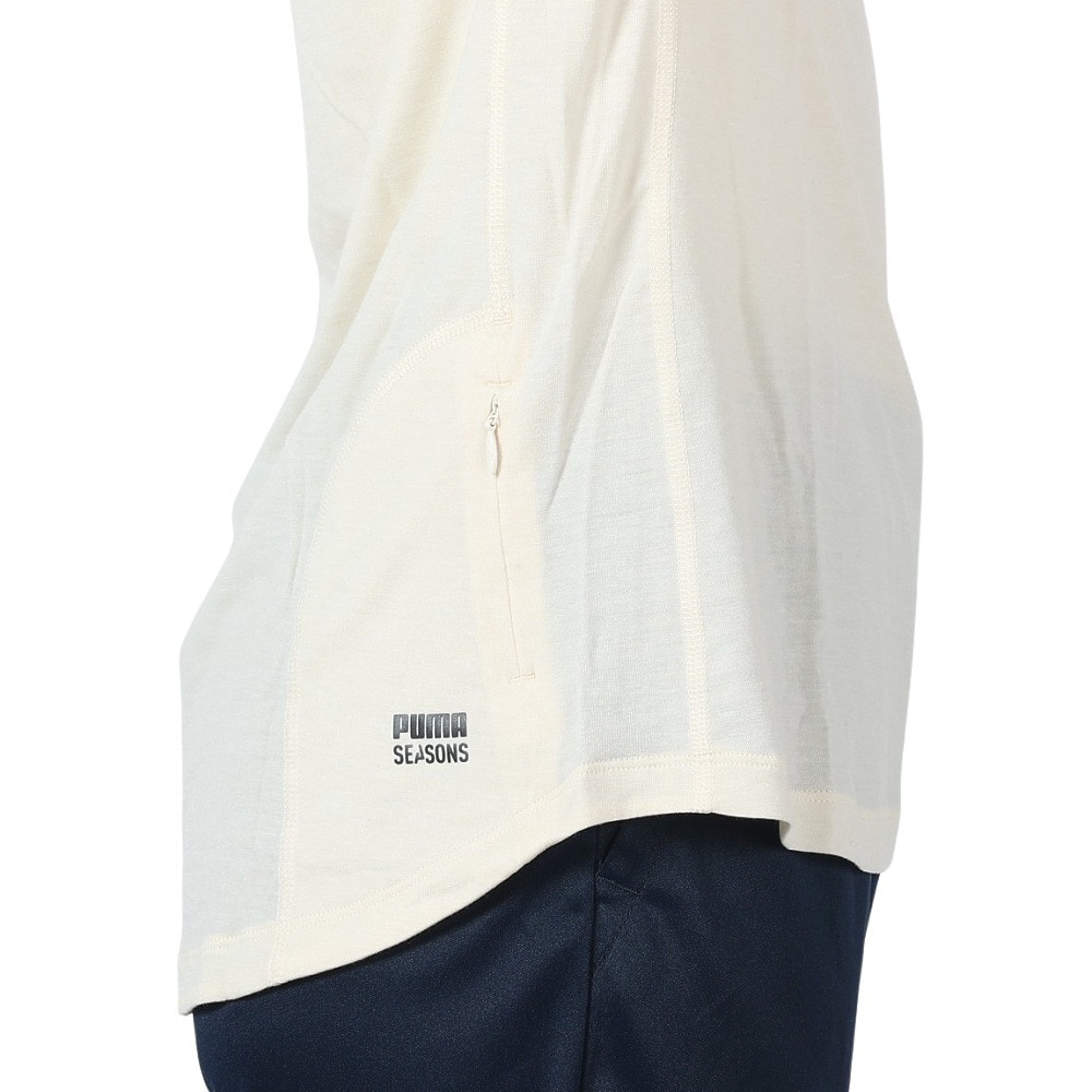 プーマ（PUMA）（レディース）半袖シャツ SEASONS ウール ショートスリーブTシャツ 52413065