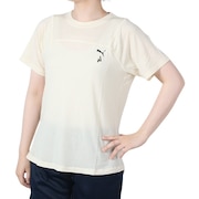 プーマ（PUMA）（レディース）半袖シャツ SEASONS ウール ショートスリーブTシャツ 52413065