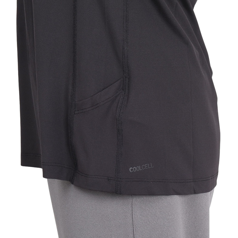 プーマ（PUMA）（レディース）接触冷感 軽量 半袖シャツ W SS クール セル トライル ティー 524912 01 ブラック