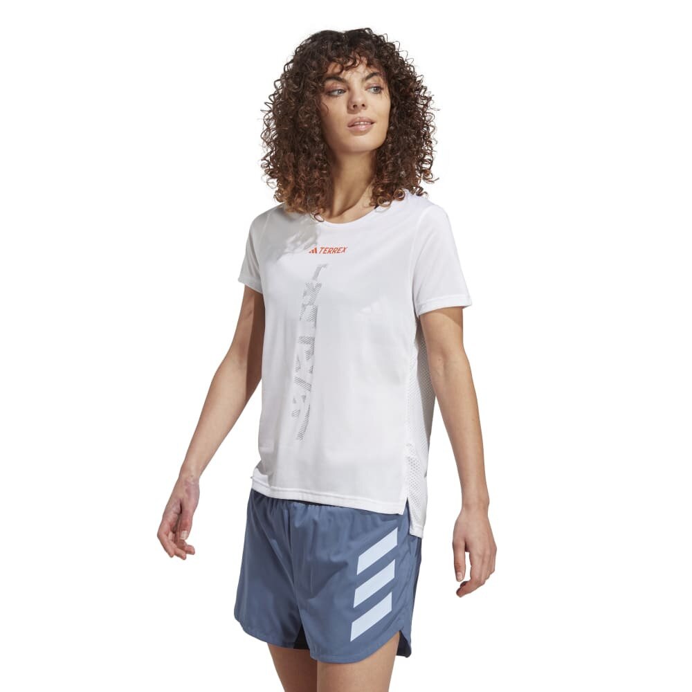 アディダス（adidas）（レディース）テレックス アグラヴィック トレイル ランニング 半袖Tシャツ KS872-HT9415