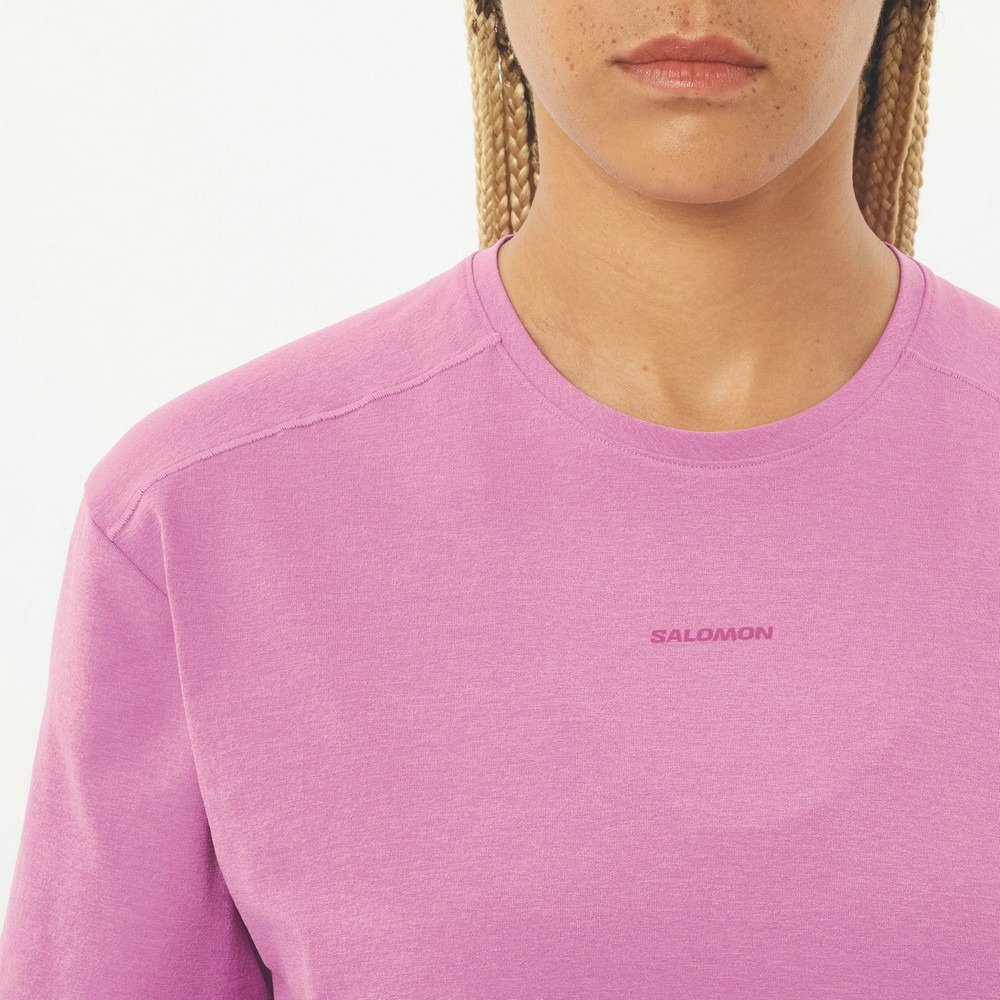 サロモン（SALOMON）（レディース）TRACKLINE 半袖Tシャツ LC2748900