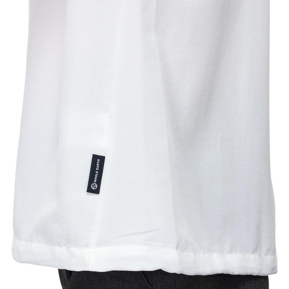 ホールアース（Whole Earth）（レディース）半袖シャツ フレンチスリーブシャツ WE2VDZ76 WHT