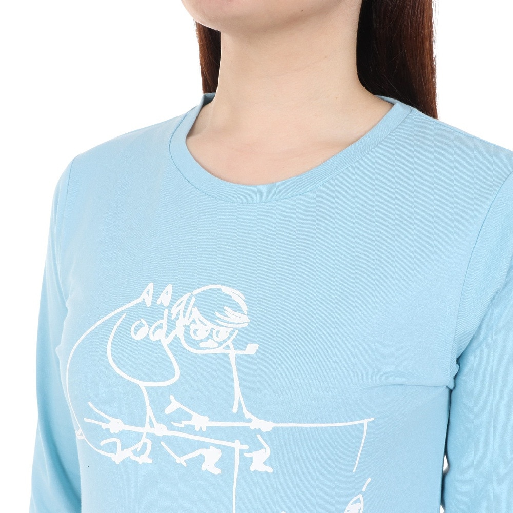 アイスピーク（ICEPEAK）（レディース）北欧デザイン オーガニックコットン使用 ムーミン＆スナフキン 長袖Tシャツ ムーミン PAIA M54773 305