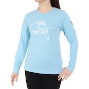 (レディース)北欧デザイン オーガニックコットン使用 ムーミン&スナフキン 長袖Tシャツ ムーミン PAIA M54773 305